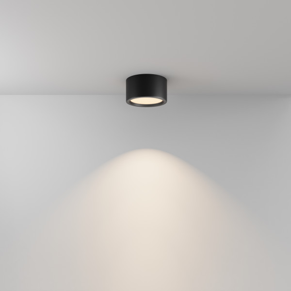 Plafondlamp Hydra zwart detail van Maytoni - OANN