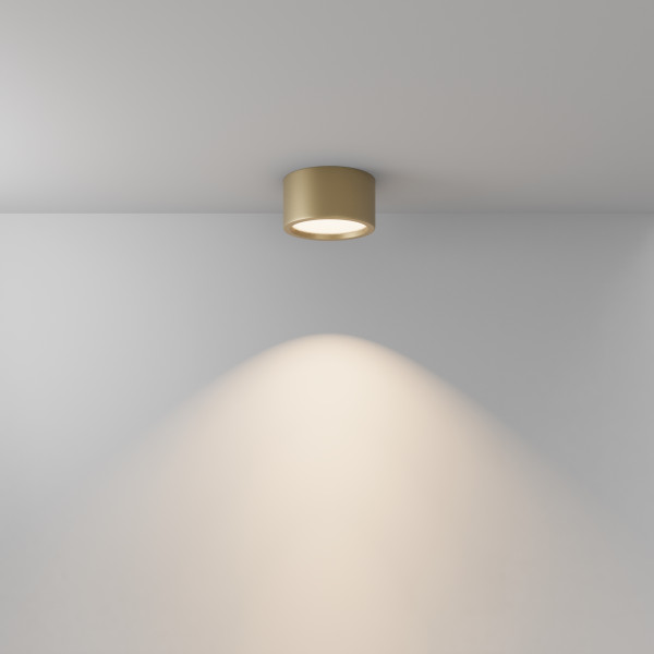 Plafondlamp Hydra goud mat detail van Maytoni - OANN