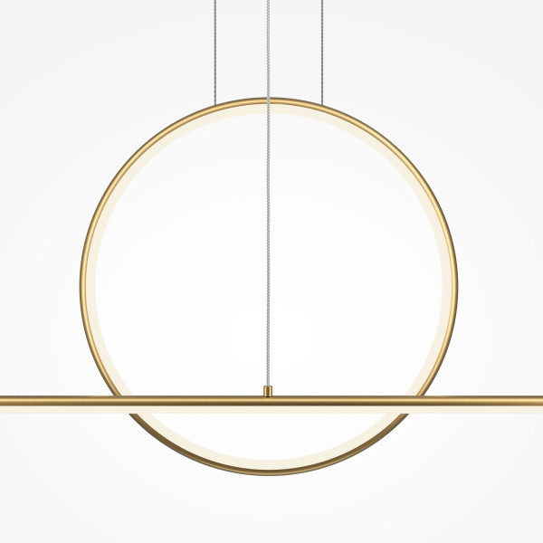 Hanglamp Halo messing detail van Maytoni - OANN