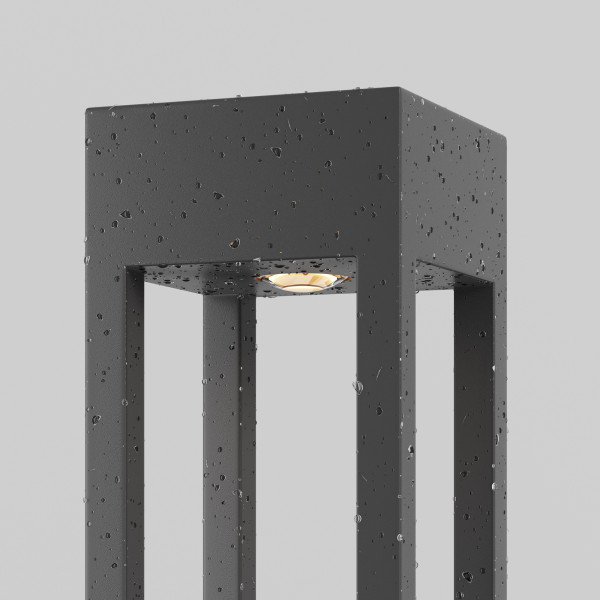 Tuinlamp Elbe grafiet detail van Maytoni - OANN
