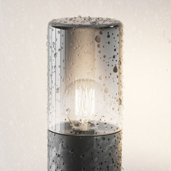 Staande buitenlamp Amas grafiet detail van Maytoni - OANN