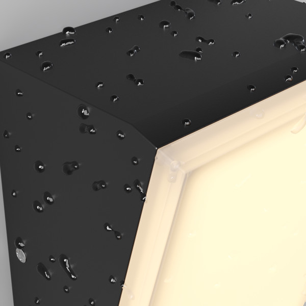 Wandlamp buiten Brick grafiet detail van Maytoni - OANN