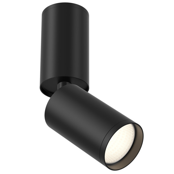 Plafondlamp Focus S zwart sfeerbeeld van Maytoni - OANN