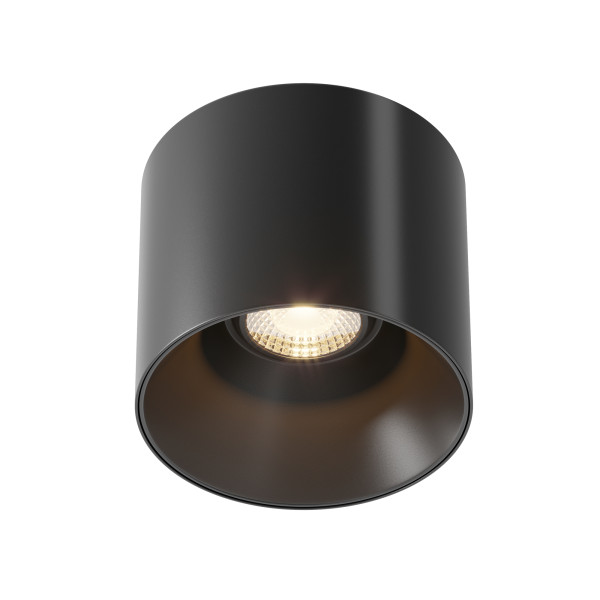 Plafondlamp Alfa zwart sfeerbeeld van Maytoni - OANN