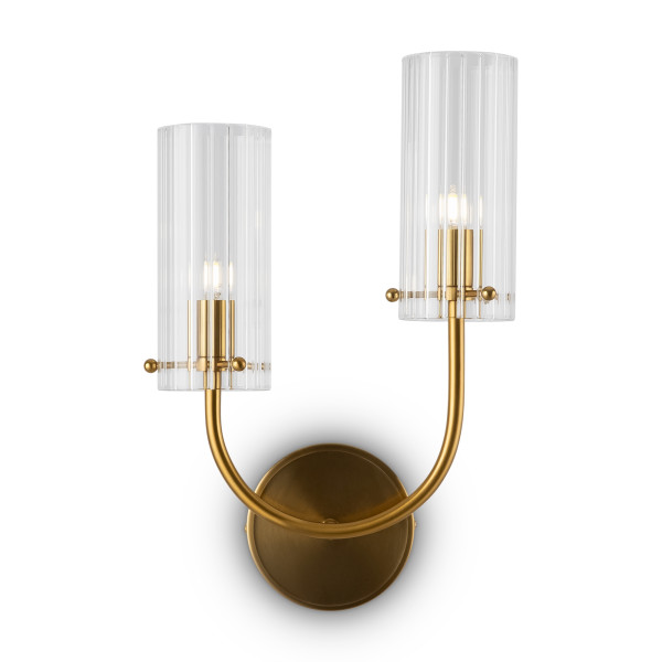 Wandlamp Arco messing sfeerbeeld van Maytoni - OANN