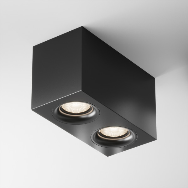 Plafondlamp Slim zwart van Maytoni - OANN