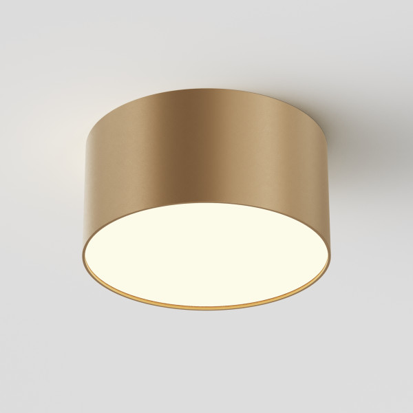 Plafondlamp Zon goud mat van Maytoni - OANN