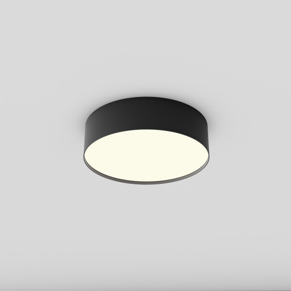 Plafondlamp Zon zwart van Maytoni - OANN