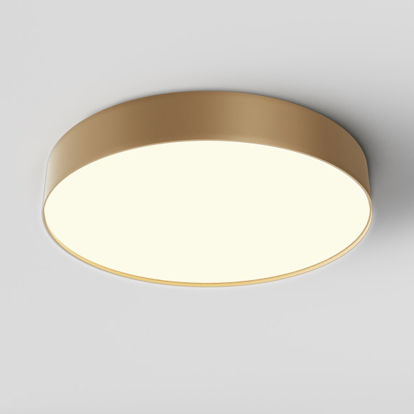 Plafondlamp Zon goud mat van Maytoni - OANN