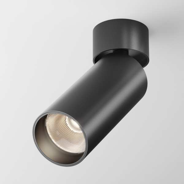 Plafondlamp Focus zwart van Maytoni - OANN