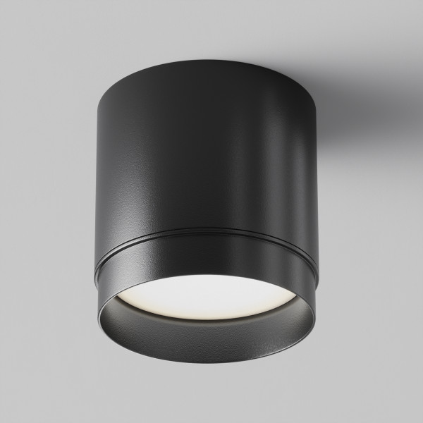 Plafondlamp Polar zwart van Maytoni - OANN