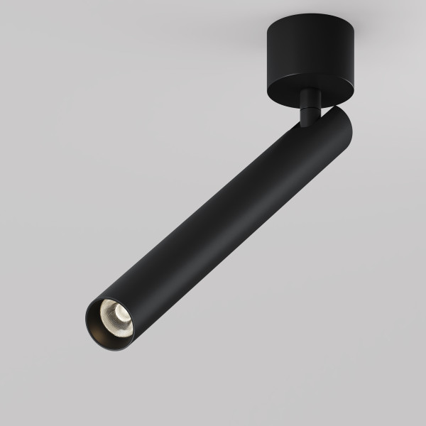Plafondlamp Focus T zwart van Maytoni - OANN
