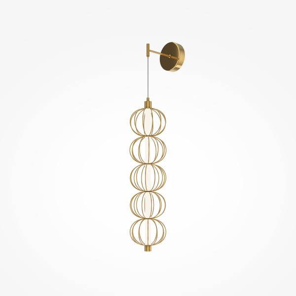 Wandlamp Golden Cage goud van Maytoni - OANN