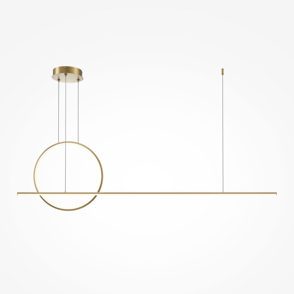 Hanglamp Halo messing van Maytoni - OANN