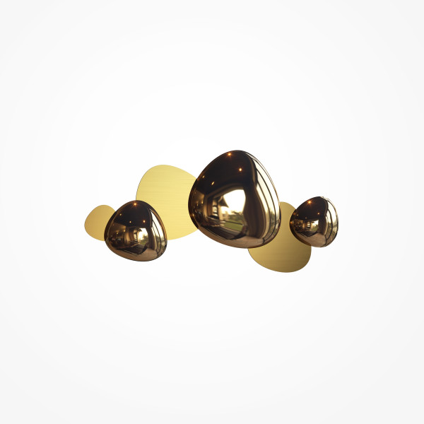 Wandlamp Jack-Stone goud van Maytoni - OANN