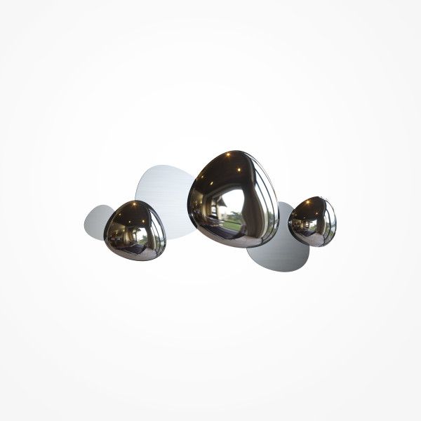 Wandlamp Jack-Stone nikkel van Maytoni - OANN
