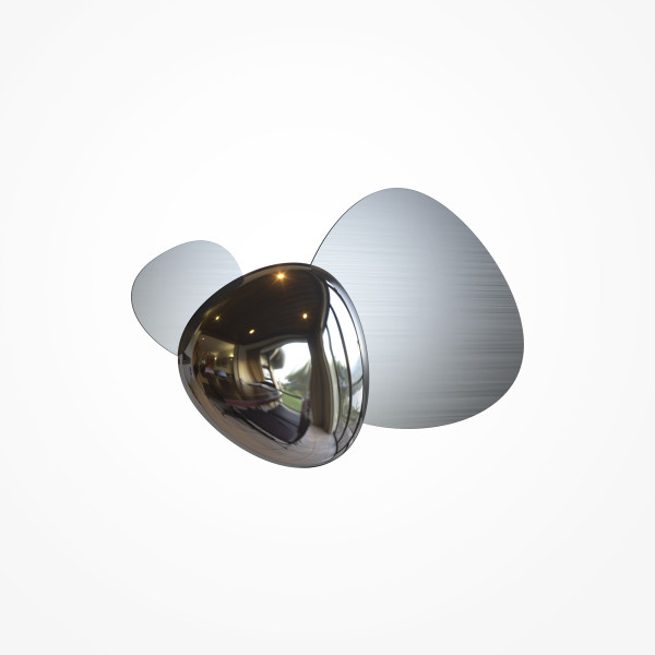 Wandlamp Jack-Stone nikkel van Maytoni - OANN