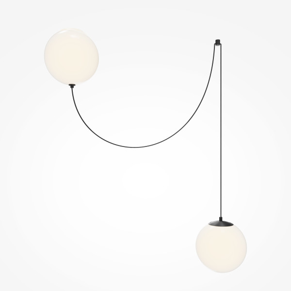 Hanglamp Twins zwart van Maytoni - OANN