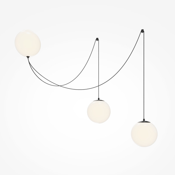 Hanglamp Twins zwart van Maytoni - OANN