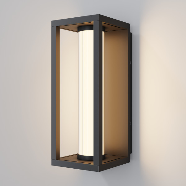 Wandlamp buiten Expo zwart van Maytoni - OANN
