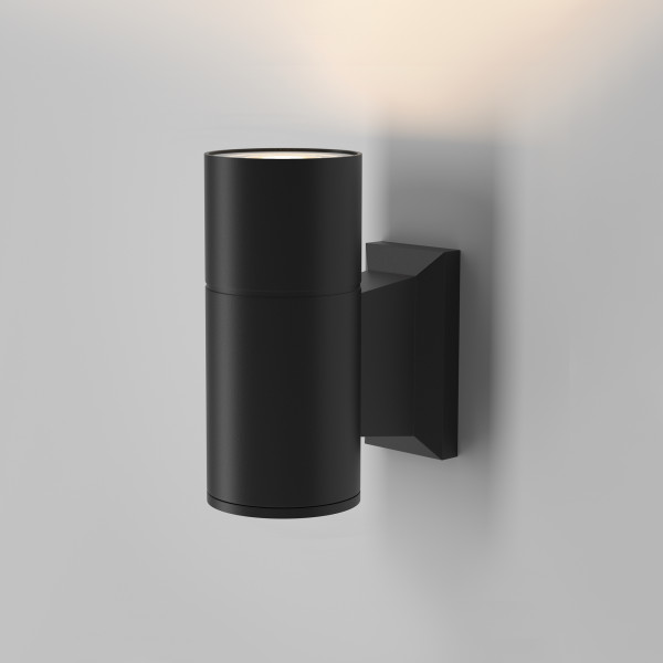 Wandlamp buiten Bowery zwart van Maytoni - OANN