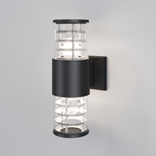 Wandlamp buiten Bronx zwart van Maytoni - OANN