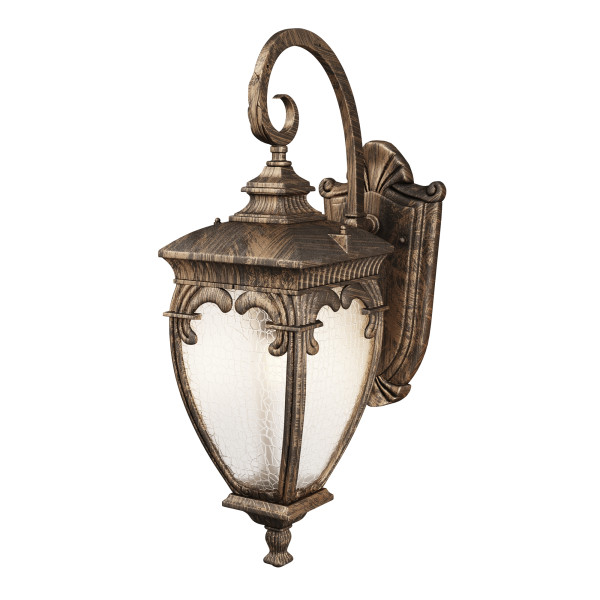 Wandlamp buiten Fleur zwart sfeerbeeld van Maytoni - OANN