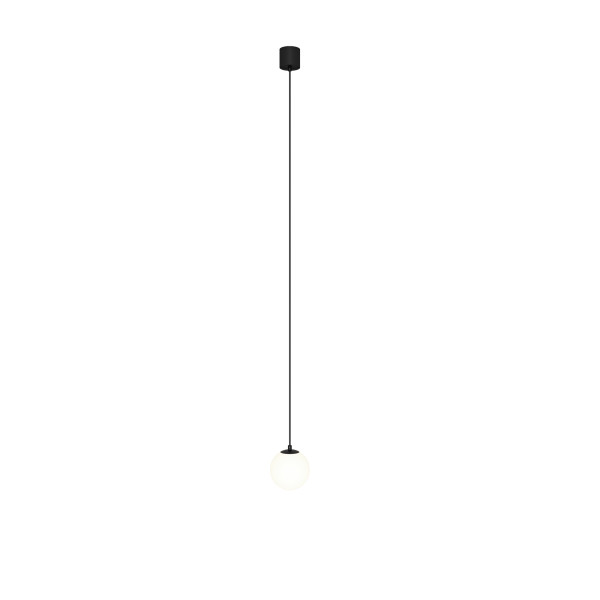 Hanglamp Luna zwart sfeerbeeld van Maytoni - OANN