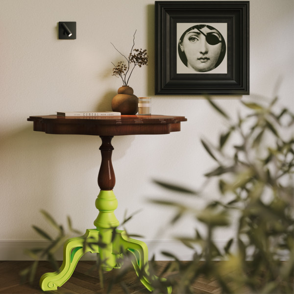 Wandlamp Mirax zwart detail van Maytoni - OANN