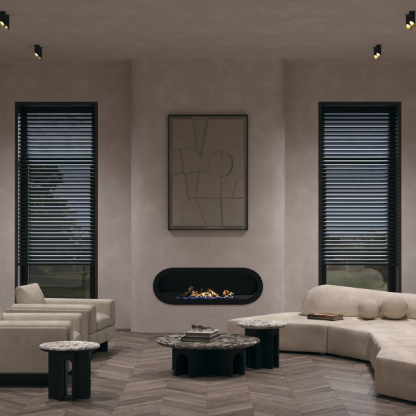Plafondlamp Lipari zwart detail van Maytoni - OANN