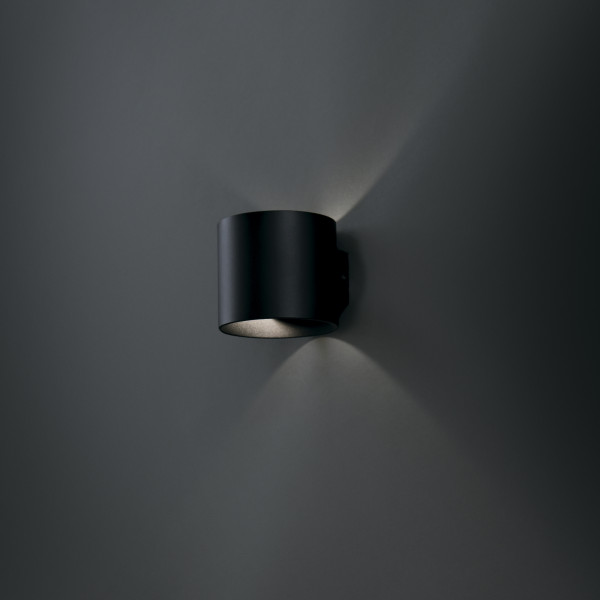 Wandlamp Rond zwart detail van Maytoni - OANN