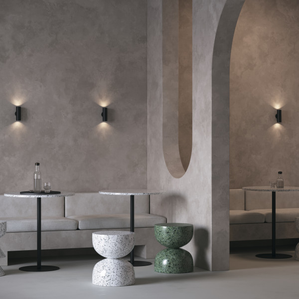 Wandlamp Focus S zwart detail van Maytoni - OANN