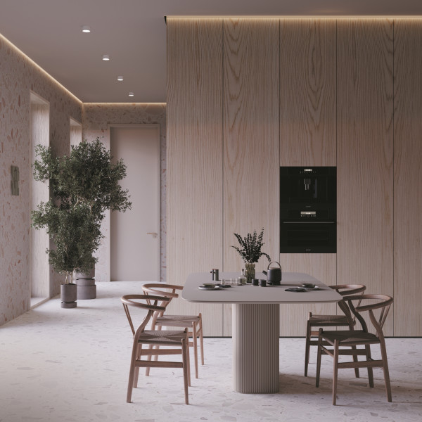 Plafondlamp Hoop wit detail van Maytoni - OANN