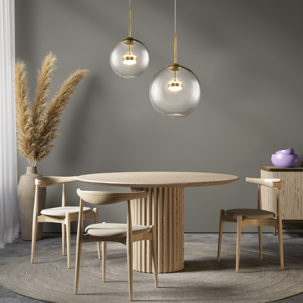 Hanglamp Cometa goud sfeerbeeld van Maytoni - OANN