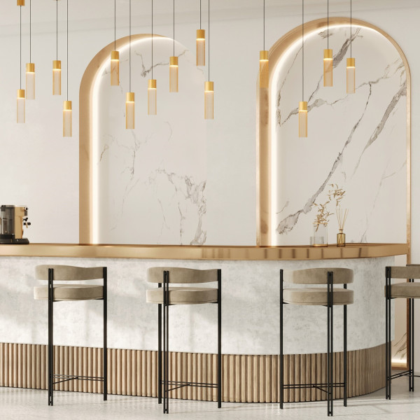 Hanglamp Imaginary goud detail van Maytoni - OANN