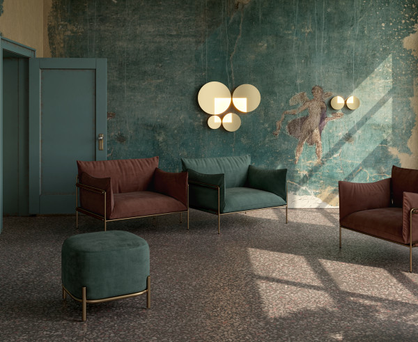 Wandlamp Jupiter messing detail van Maytoni - OANN