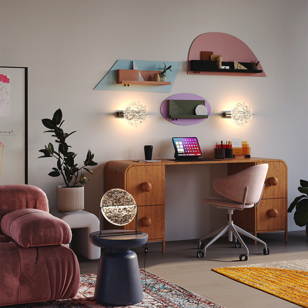 Wandlamp Mangata chroom detail van Maytoni - OANN