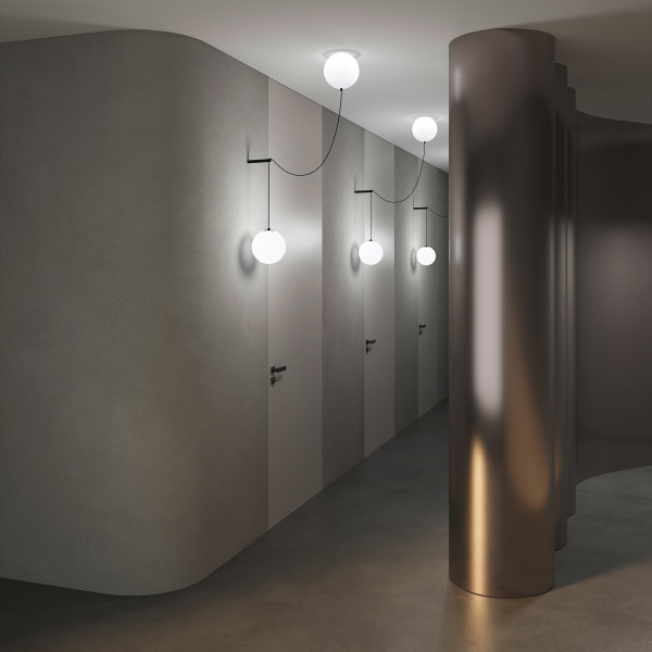 Hanglamp Twins zwart detail van Maytoni - OANN