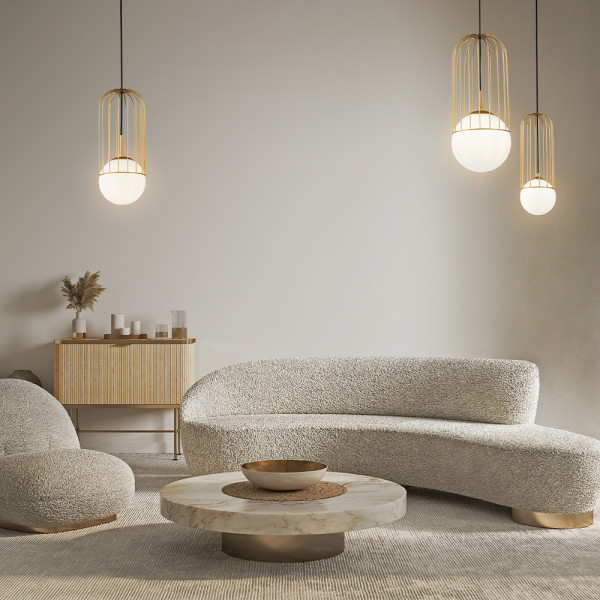 Hanglamp Telford goud detail van Maytoni - OANN