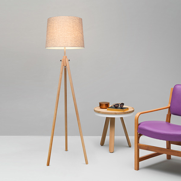 Vloerlamp Calvin beige detail van Maytoni - OANN