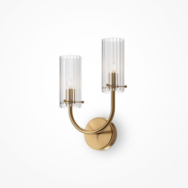Wandlamp Arco messing van Maytoni - OANN