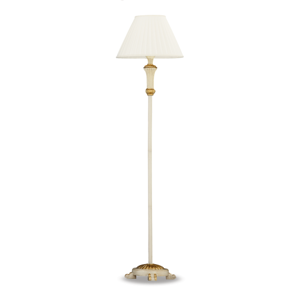 Vloerlamp FIRENZE wit van Ideal Lux - OANN