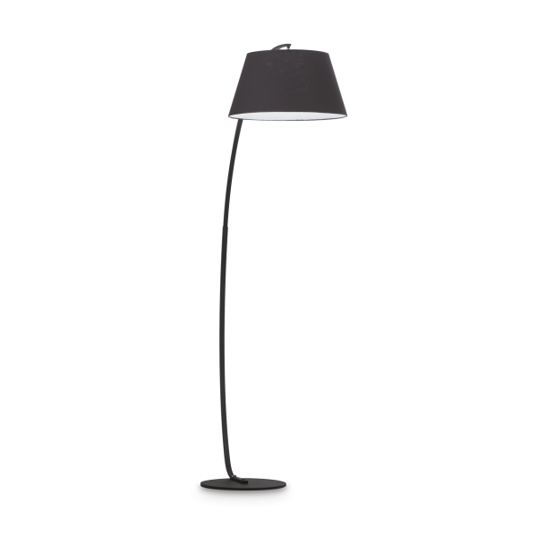 Vloerlamp PAGODA zwart van Ideal Lux - OANN