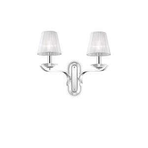 Wandlamp PEGASO wit van Ideal Lux - OANN