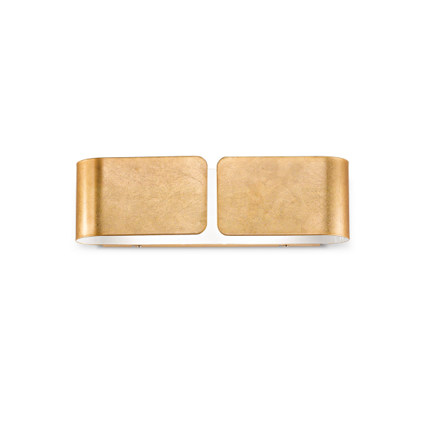 Wandlamp CLIP goud van Ideal Lux - OANN