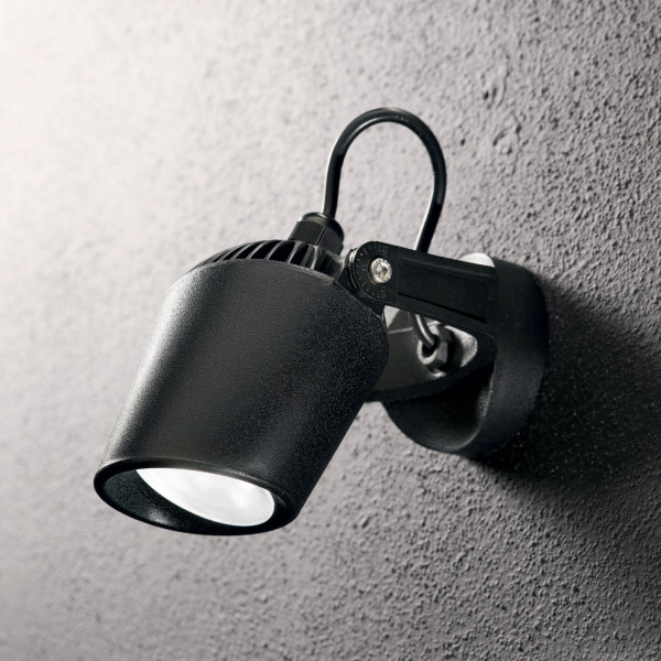 Wandlamp ELIO zwart van Ideal Lux sfeerbeeld - OANN