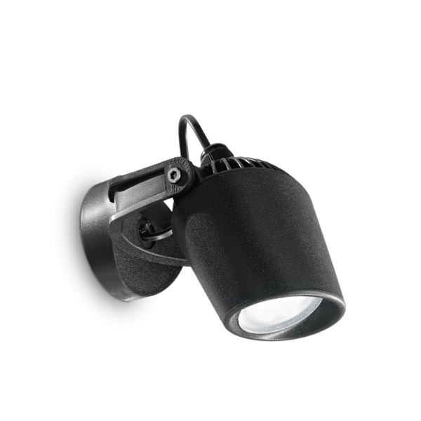 Wandlamp ELIO zwart van Ideal Lux - OANN