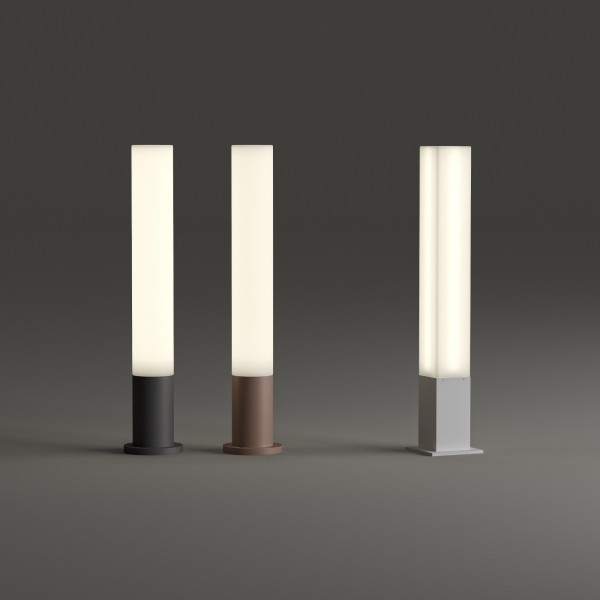 Vloerlamp EDO koffiebruin van Ideal Lux sfeerbeeld - OANN