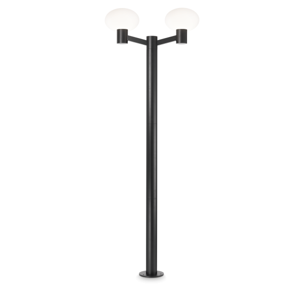 Vloerlamp CLIO zwart van Ideal Lux - OANN