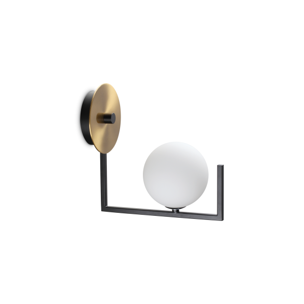 Wandlamp BIRDS zwart van Ideal Lux - OANN